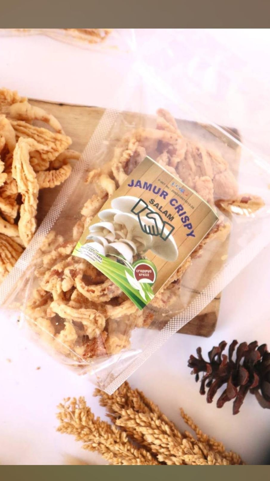 Jamur Crispy 100 gram